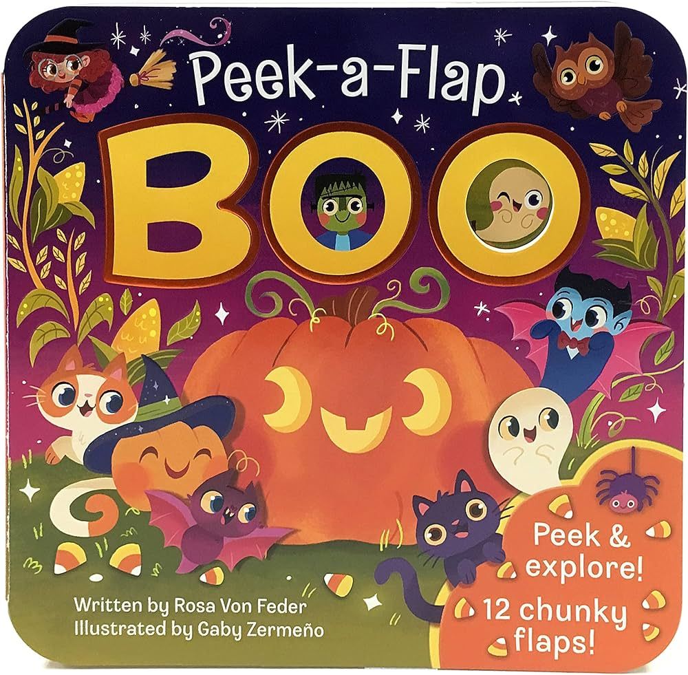 Boo Halloween Lift-a-Flap Board Book Ages 0-4 (Peek-A-Flap) | Amazon (US)