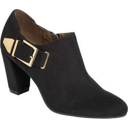 Women's Aerosoles Effortless Bootie Black Fabric | Bed Bath & Beyond