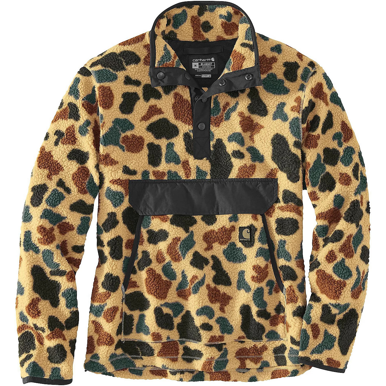 Carhartt Men's Relaxed Fit Fleece Pullover Shirt | Academy | Academy Sports + Outdoors