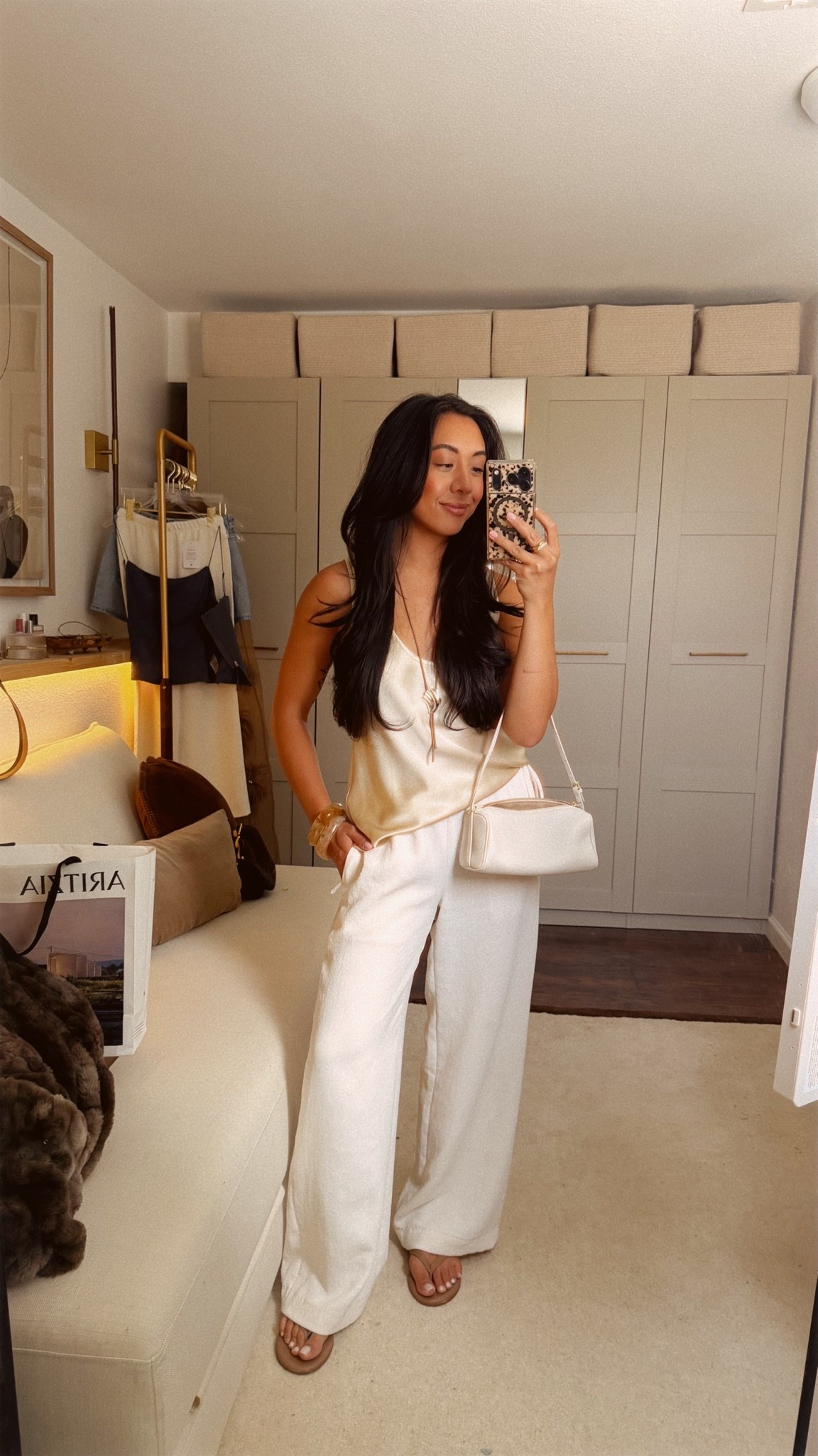 Easy summer date night outfit ✨ wearing size M top and S pants

#LTKgrwm #LTKootd #LTKPetite