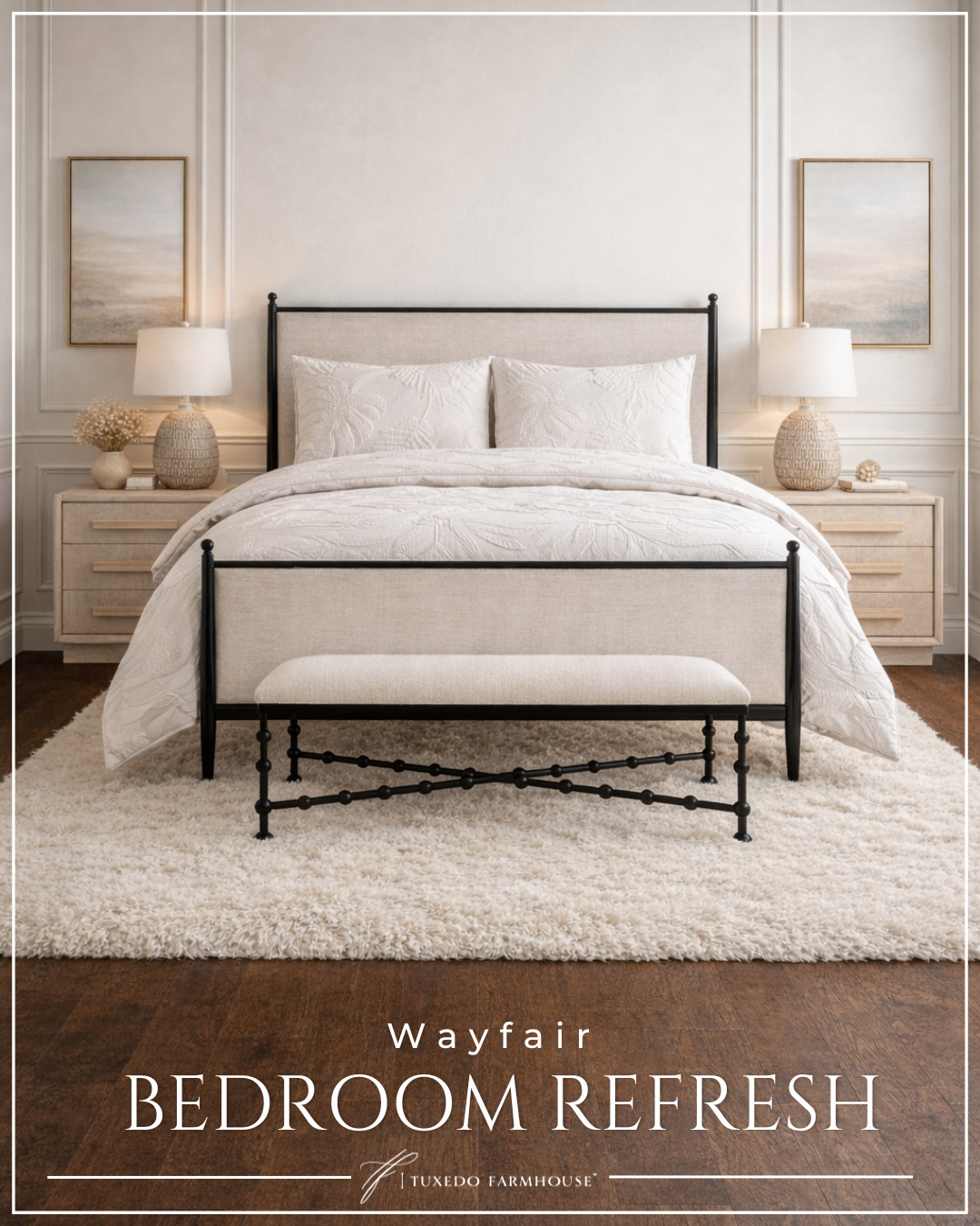 The easiest way to refresh your bedroom? Start with texture 🤍 cozy bedding, a plush rug, and warm neutrals make all the difference. Shop this look below ✨

Seasonal, home, bedroom, lamps, rugs, nightstand, bedding, benches 

 #LTKSeasonal #LTKHome #LTKSaleAlert