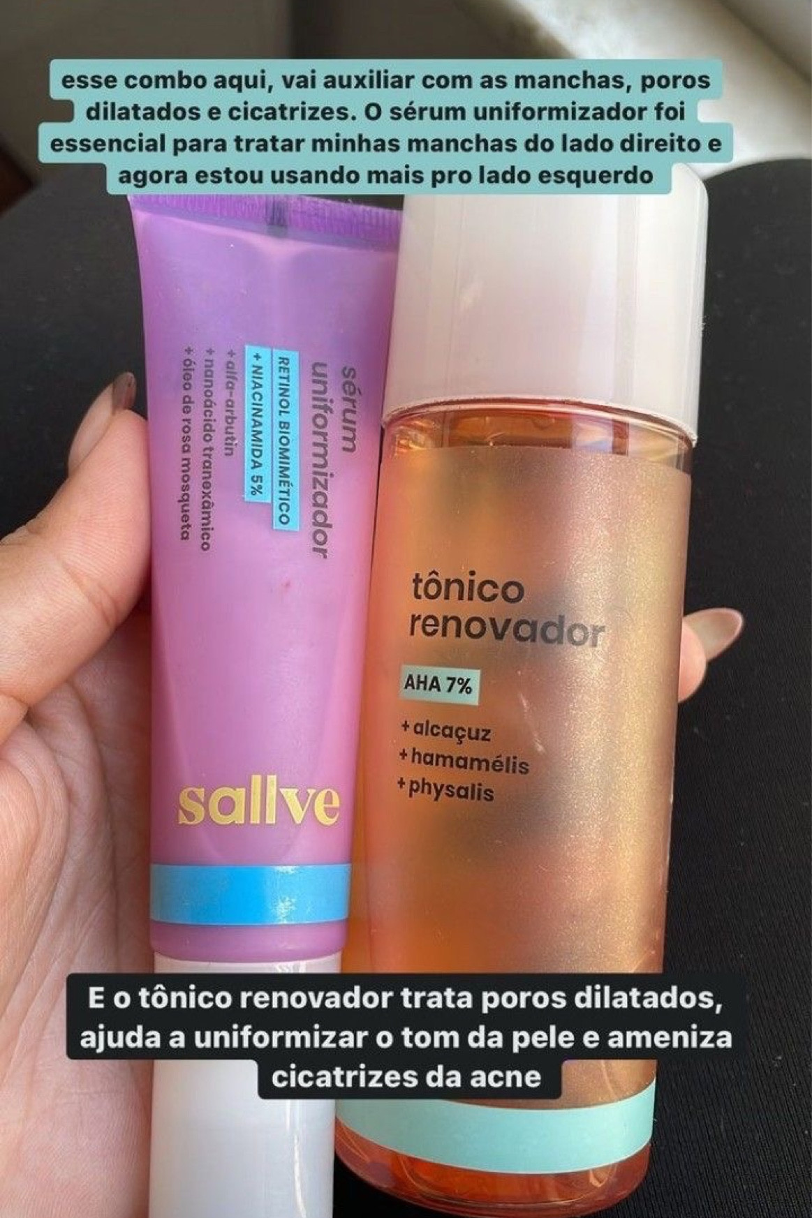 esse combo aqui, vai auxiliar com as manchas, poros dilatados e cicatrizes.

#LTKfamily #LTKbeauty #LTKbrasil
