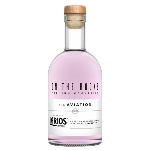 On The Rocks The Aviation Dry Gin Cocktail - 375ml Bottle | Target