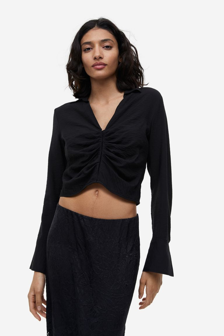 Blouse with Collar | H&M (US + CA)