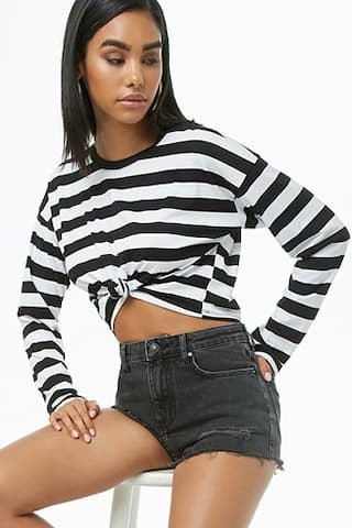 Distressed Denim Shorts | Forever 21 (US)