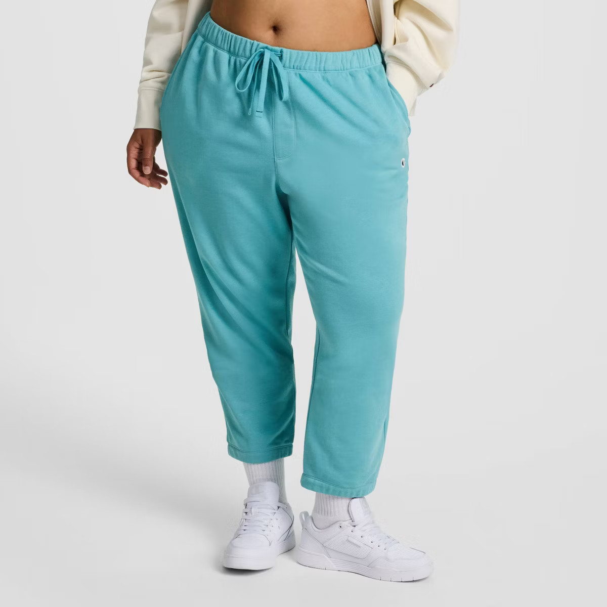 Champion Women's High-Rise Cropped French Terry Sweatpants | Target