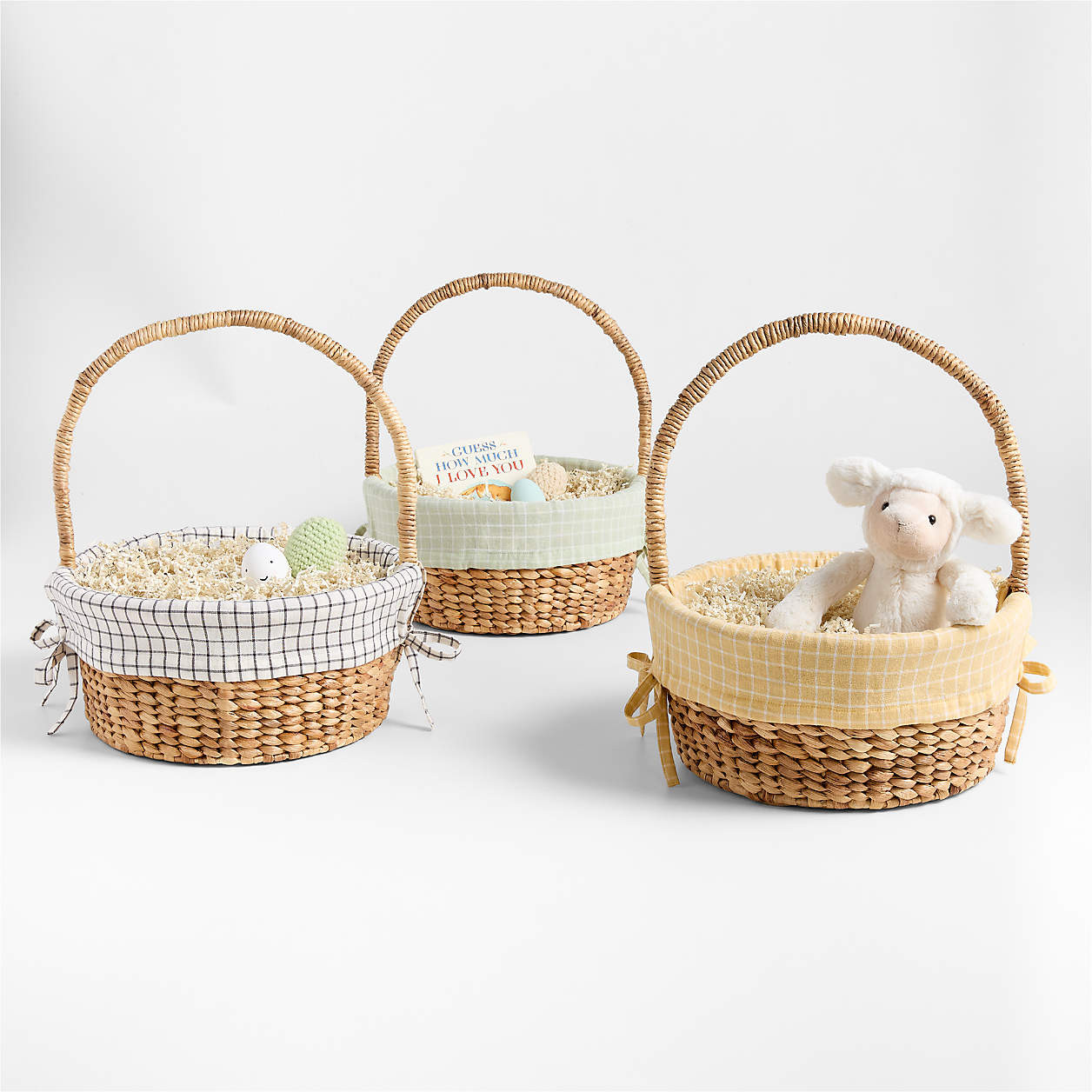 Mini Stax Purple Kids Easter Basket Liner + Reviews | Crate & Kids | Crate & Barrel