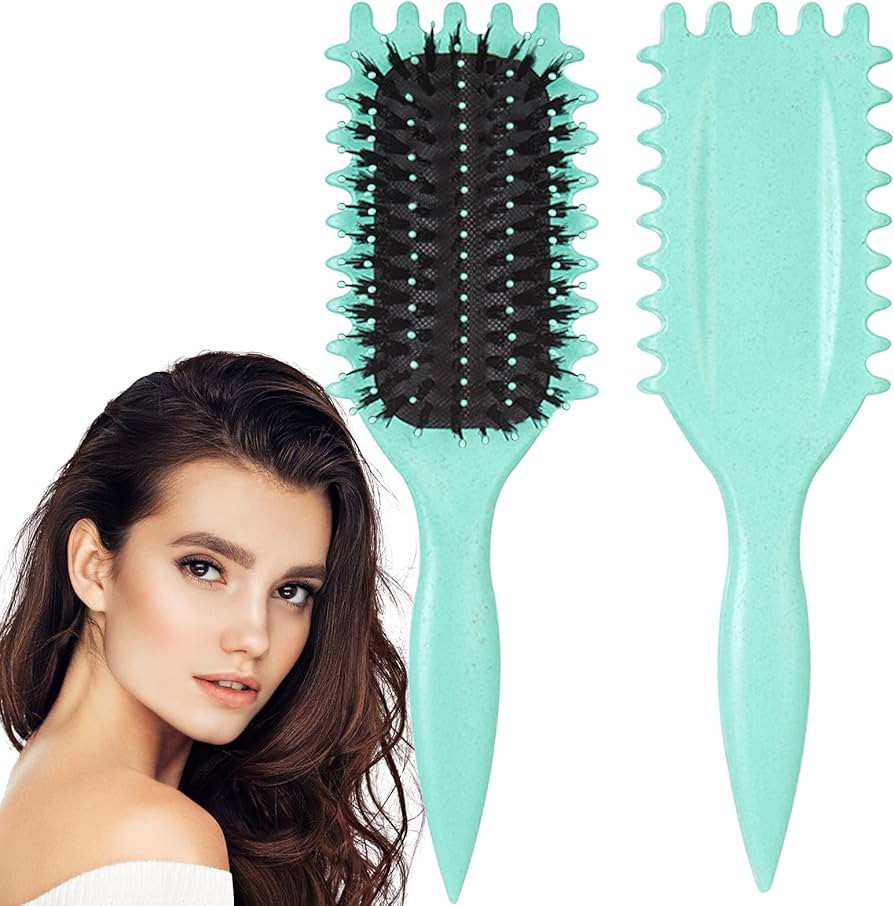 Curl Defining Brush, Curl Hair Brush, Curl Define Styling Brush, For Combing and Shaping Curls in... | Amazon (US)