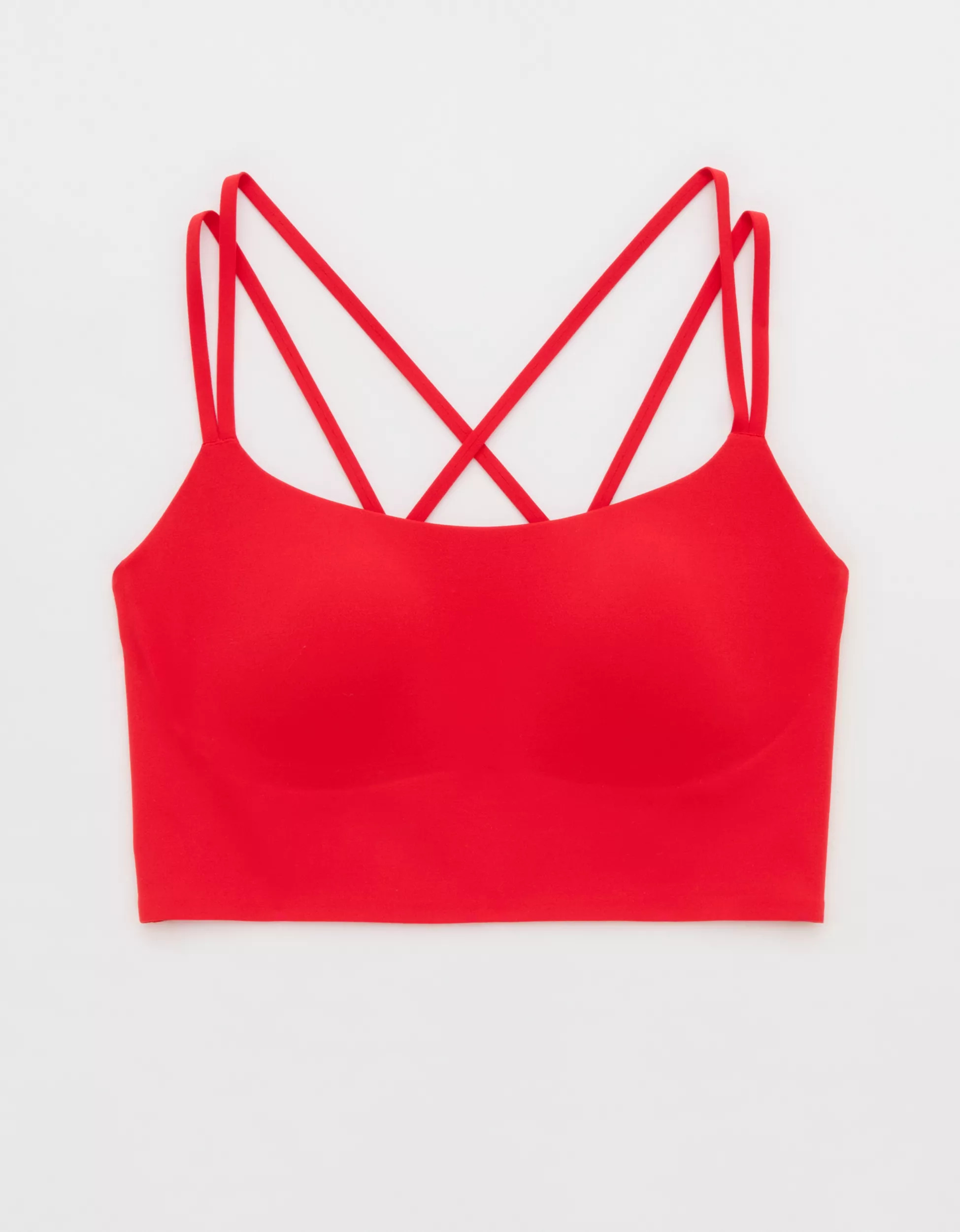 OFFLINE By Aerie Real Me Hold Up! Strappy Sports Bra | Aerie