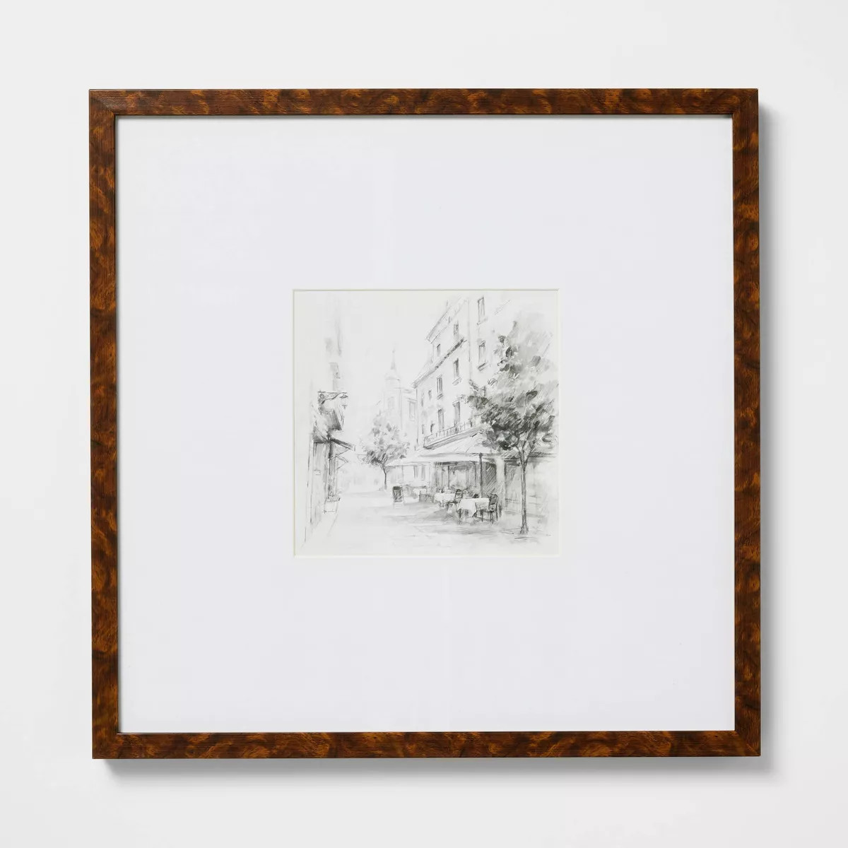 20"x20" Black and White Landscape Wall Art - Threshold™ designed with Studio McGee | Target