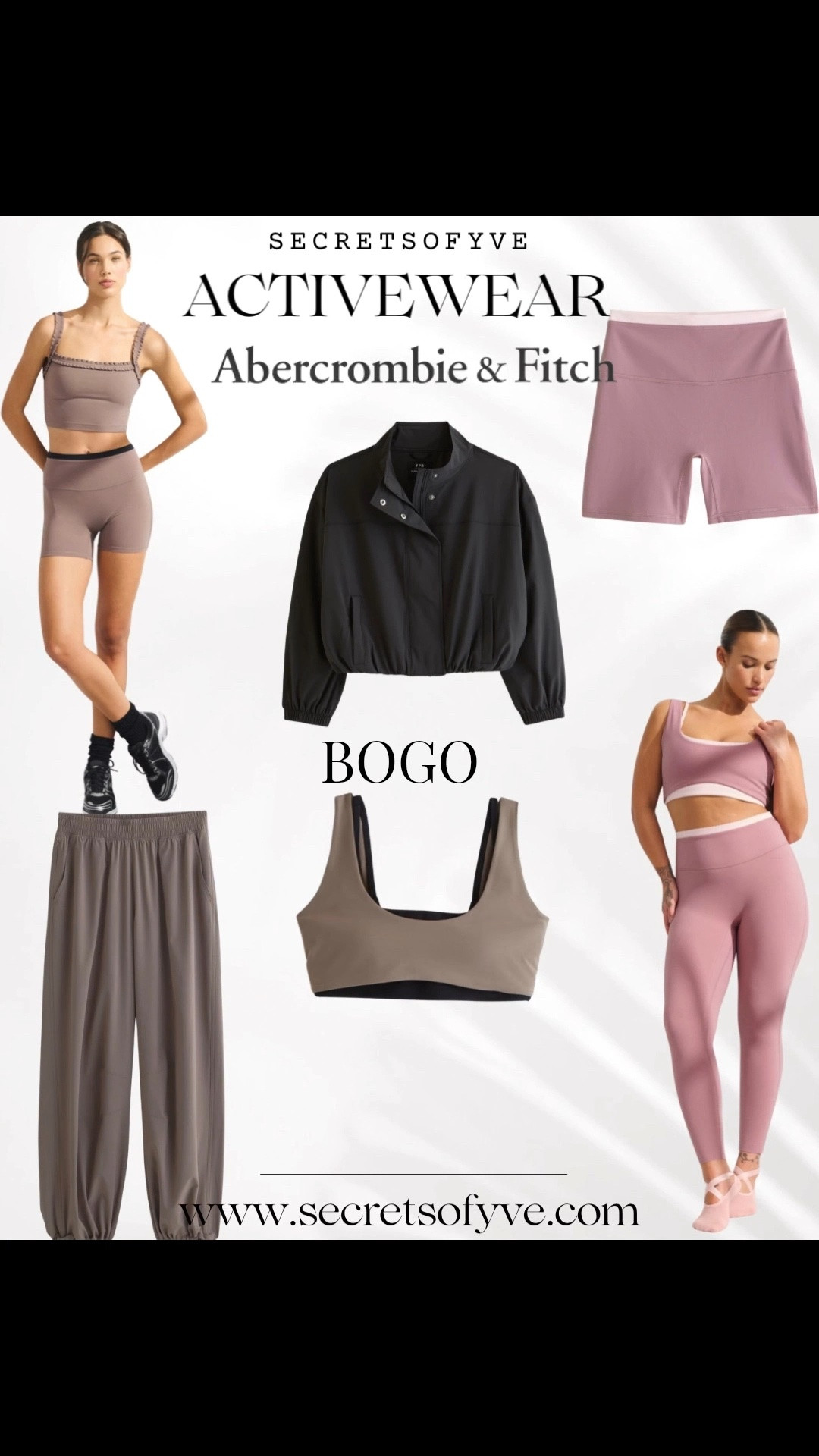 SecretsofYve: Shop my @abercrombie athleisure finds. 
#Secretsofyve #ltkgiftguide
Always humbled & thankful to have you here.. New posts daily at 3pm & 4:15pm EST. 
CEO: PATESI Global & PATESIfoundation.org
@secretsofyve : where beautiful meets practical, comfy meets style, affordable meets glam with a splash of splurge every now and then. I do LOVE a good sale and combining codes! #ltksalealert #ltku #ltkplussize #ltkmidsize #ltkover40 #ltkpetite #ltkvlog #ltktravel #ltkbump #ltktall #ltkootd #ltkselfcare #ltkmomlife #ltkmorningroutine  secretsofyve

#LTKSeasonal #LTKfitnessgoals #LTKActive