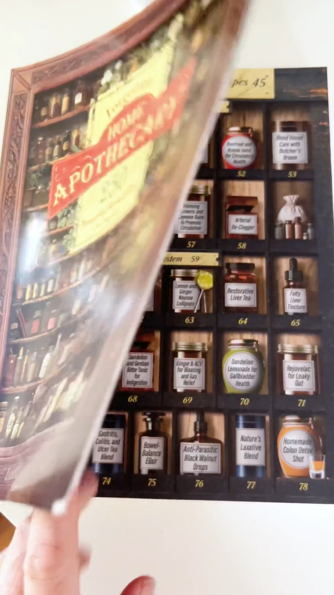 This Forgotten Home Apothecary book is so impressive! It’s the only complete herbal medicine book that covers the most important remedies that used to be made by our grandparents back when apothecaries were a thing. 

This book is very easy to use!

It has 250 remedies, organized on shelves by specific ailments.

It includes step-by-step instructions, color pictures, measurements and dosages. 

#LTKFamily #LTKFindsUnder50 #LTKOver40