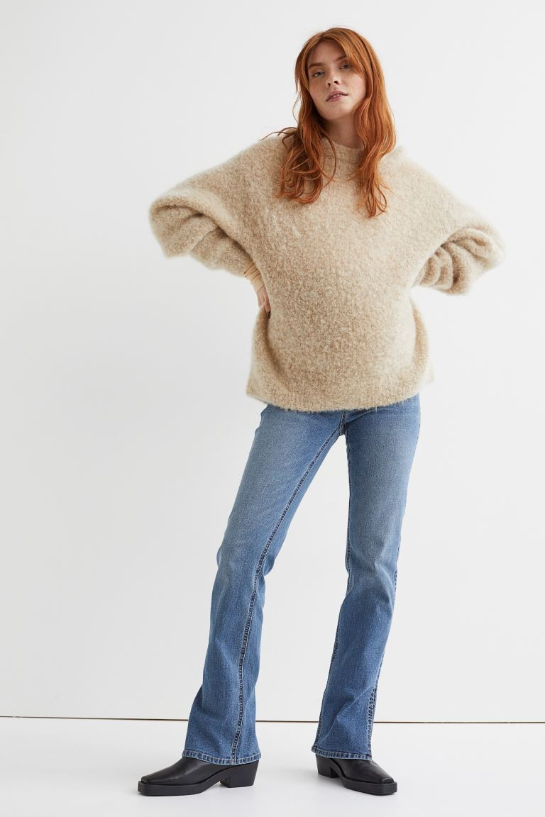 MAMA Skinny High Split Jeans | H&M (US + CA)