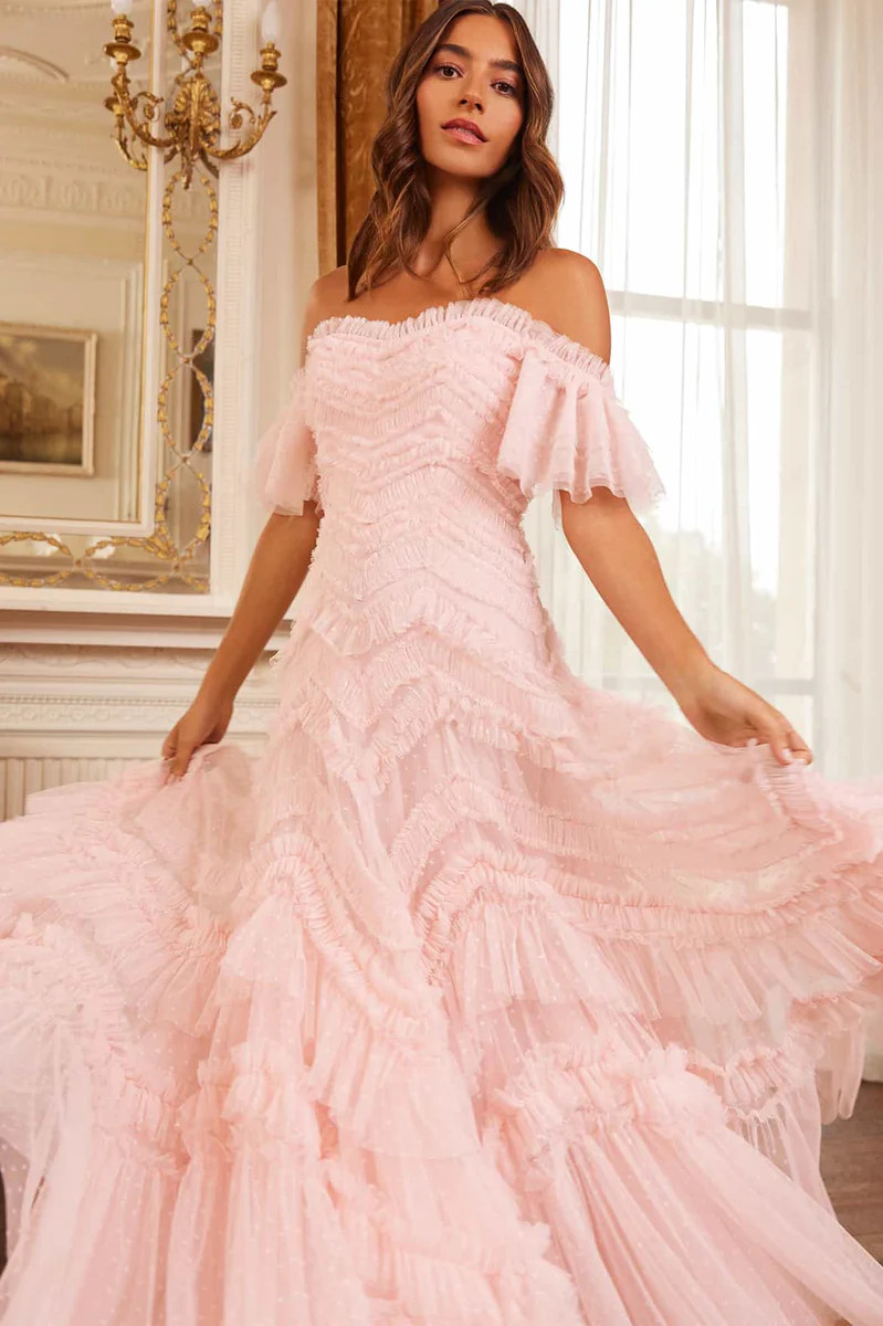 Elia Off-Shoulder Gown | Needle & Thread