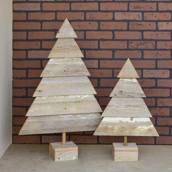 2 Piece Decorative Christmas Tree | Wayfair North America