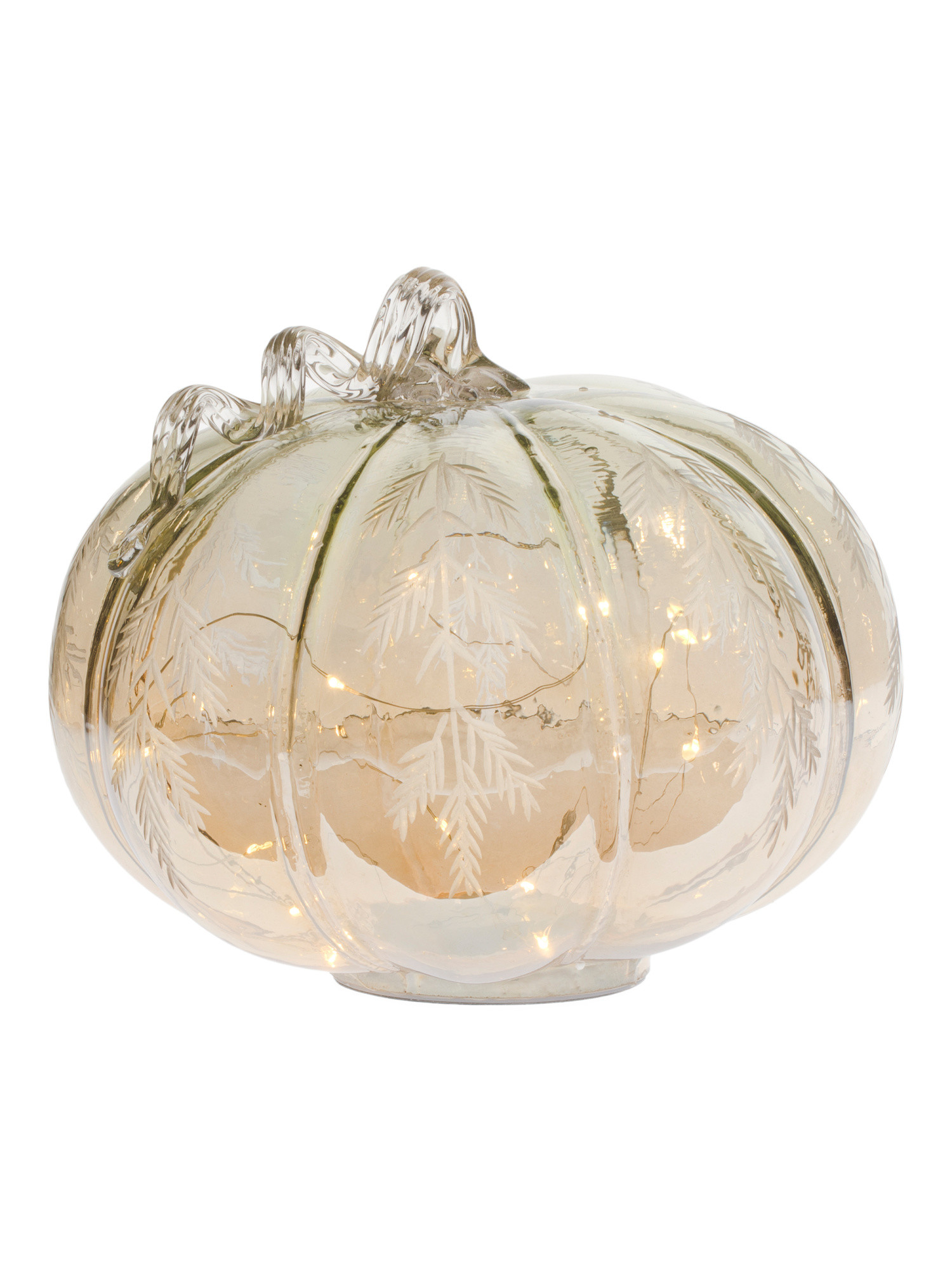 Led Glass Pumpkin Decor | Global Home | Marshalls | Marshalls