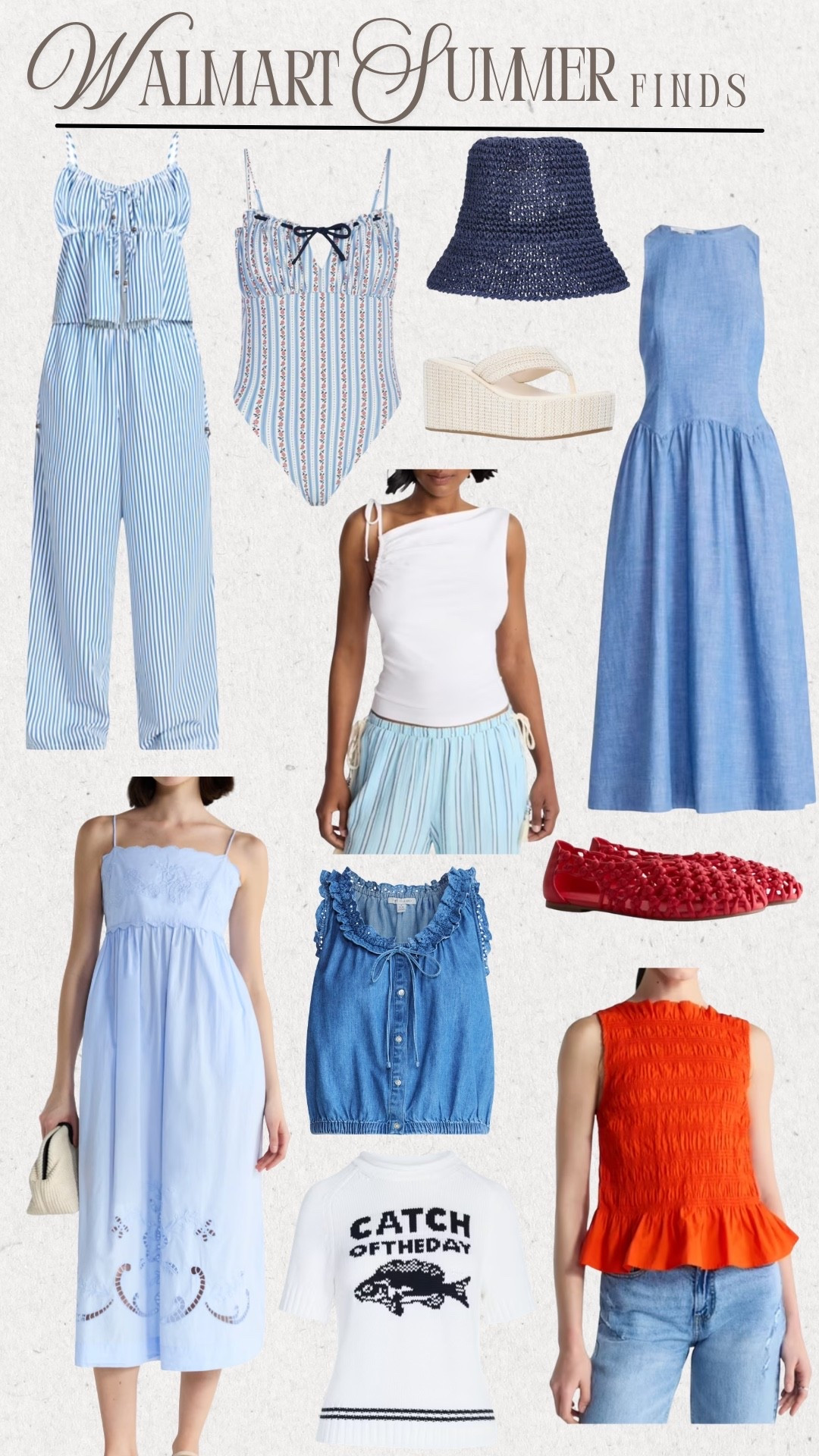 Walmart summer finds that are giving Anthropologie 🐟

#LTKSeasonal #LTKSaleAlert #LTKootd