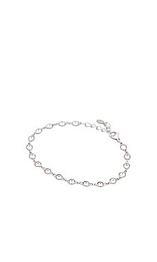SHASHI Bezel Diamond Tennis Bracelet in Silver from Revolve.com | Revolve Clothing (Global)
