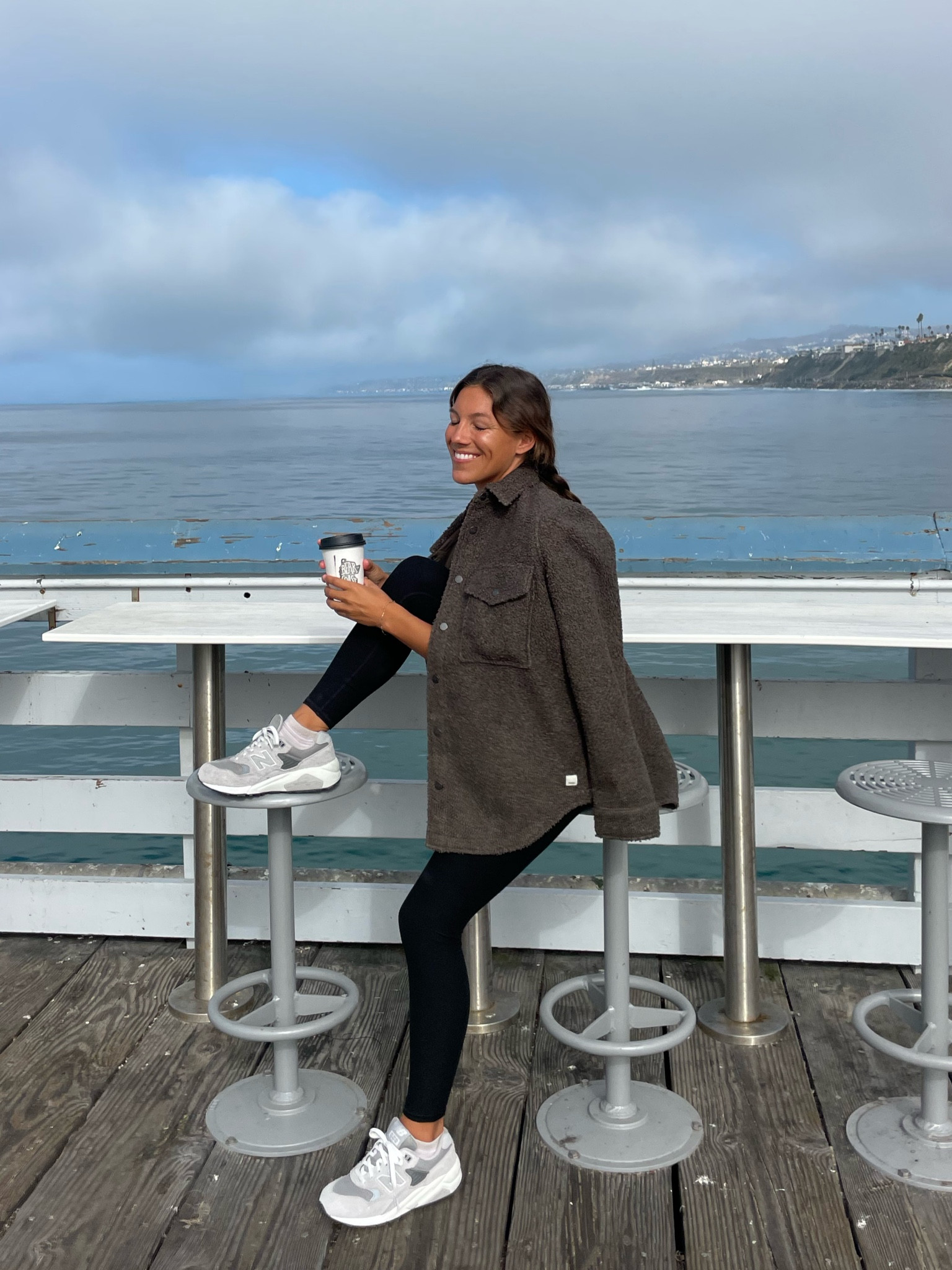 Cozy mornings on the coastline 