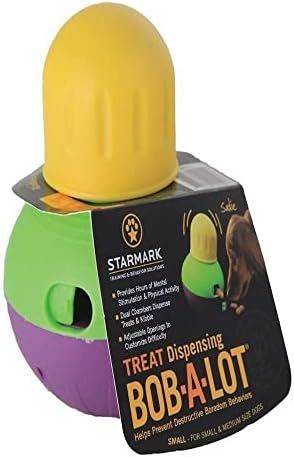 Pet Supplies : Pet Chew Toys : Starmark Treat Dispensing Bob-a-Lot Dog Toy : Amazon.com | Amazon (US)