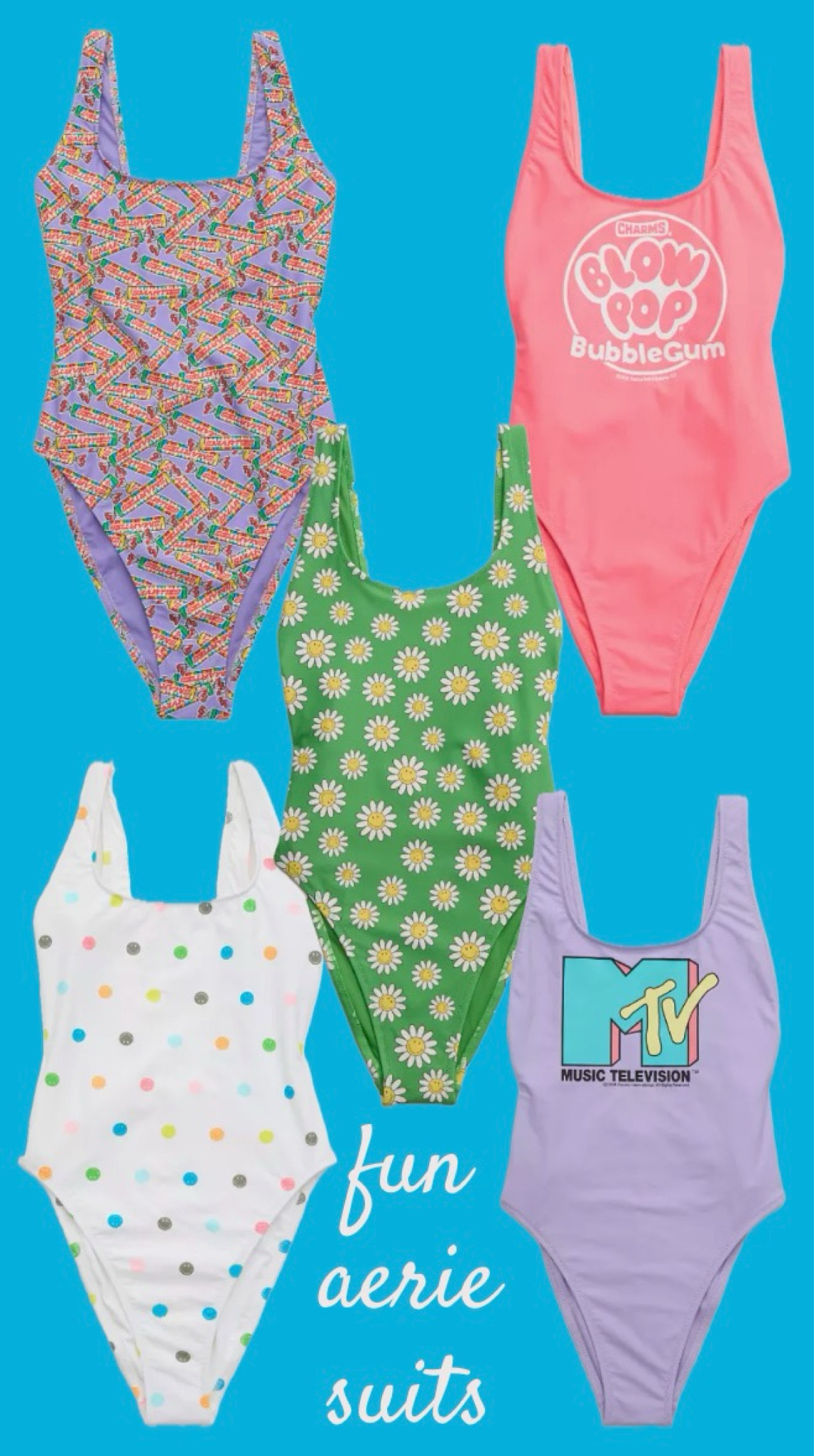 These aerie swimsuits are giving me such fun, summer vibes! They all have a 90s look, and they’re on sale for only $30 right now!
…………….
one-piece swimsuit one piece suit high cut swimsuit aerie swimsuit aerie one piece aerie new arrivals blow pop bubble gum blow pop swimsuit 90s swimsuit urban outfitters dupe smarties swimsuit daisy swimsuit mtv swimsuit aerie bikini aerie bestsellers polka dot swimsuit plus size swimsuit plus size one piece lavender swimsuit pink swimsuit green swimsuit summer trends spring break swimsuit spring break swim spring break essentials resort wear vacation essentials summer vacation summer outfit spring trends fun swimsuit graphic swimsuit 

#LTKswim #LTKtravel #LTKSpringSale