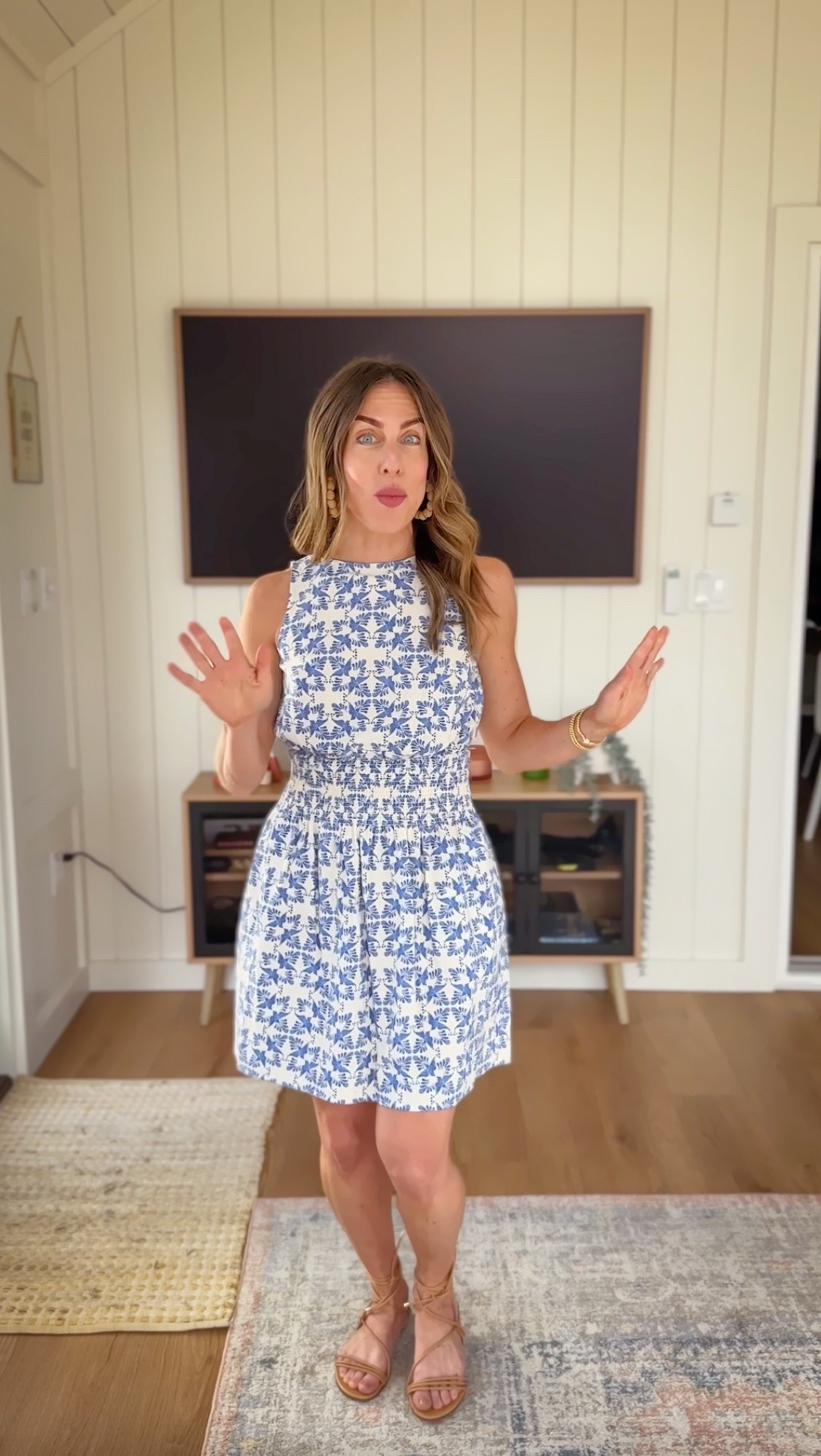 Another stunner of a dress! The pattern is great for this coming spring season and the smocked center allows for adjustments based on short to long torso. Love! In my true size XS. 💕

#LTKFindsUnder50 #LTKSeasonal #LTKOver40