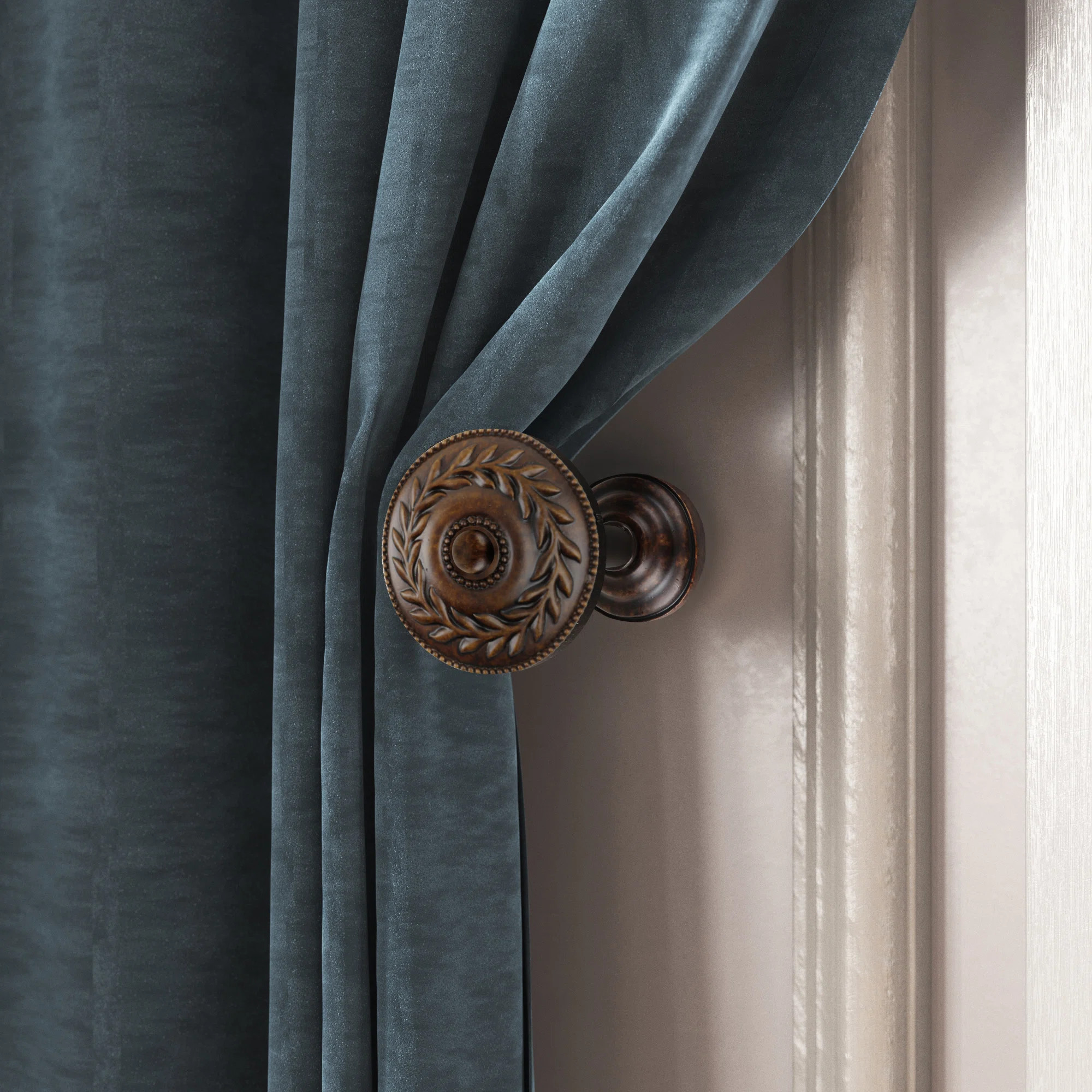 Morton Polyresin Curtain Holdback | Wayfair North America