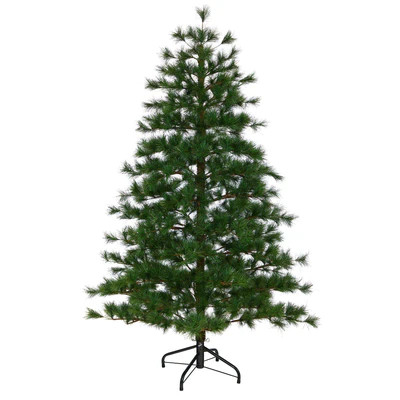 6’ Yukon Mixed Pine Artificial Christmas Tree with 864 Bendable Branches | Nearly Natural