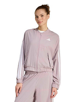 Women's Essentials 3-Stripes Lifestyle Bomber Jacket | Macy's