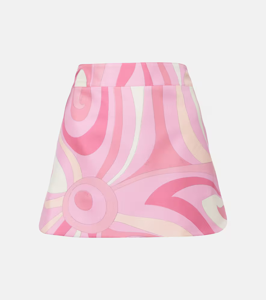 Pucci Marmo silk miniskirt | Mytheresa (US/CA)