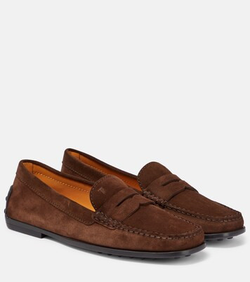 Suede moccasins | Mytheresa (UK)
