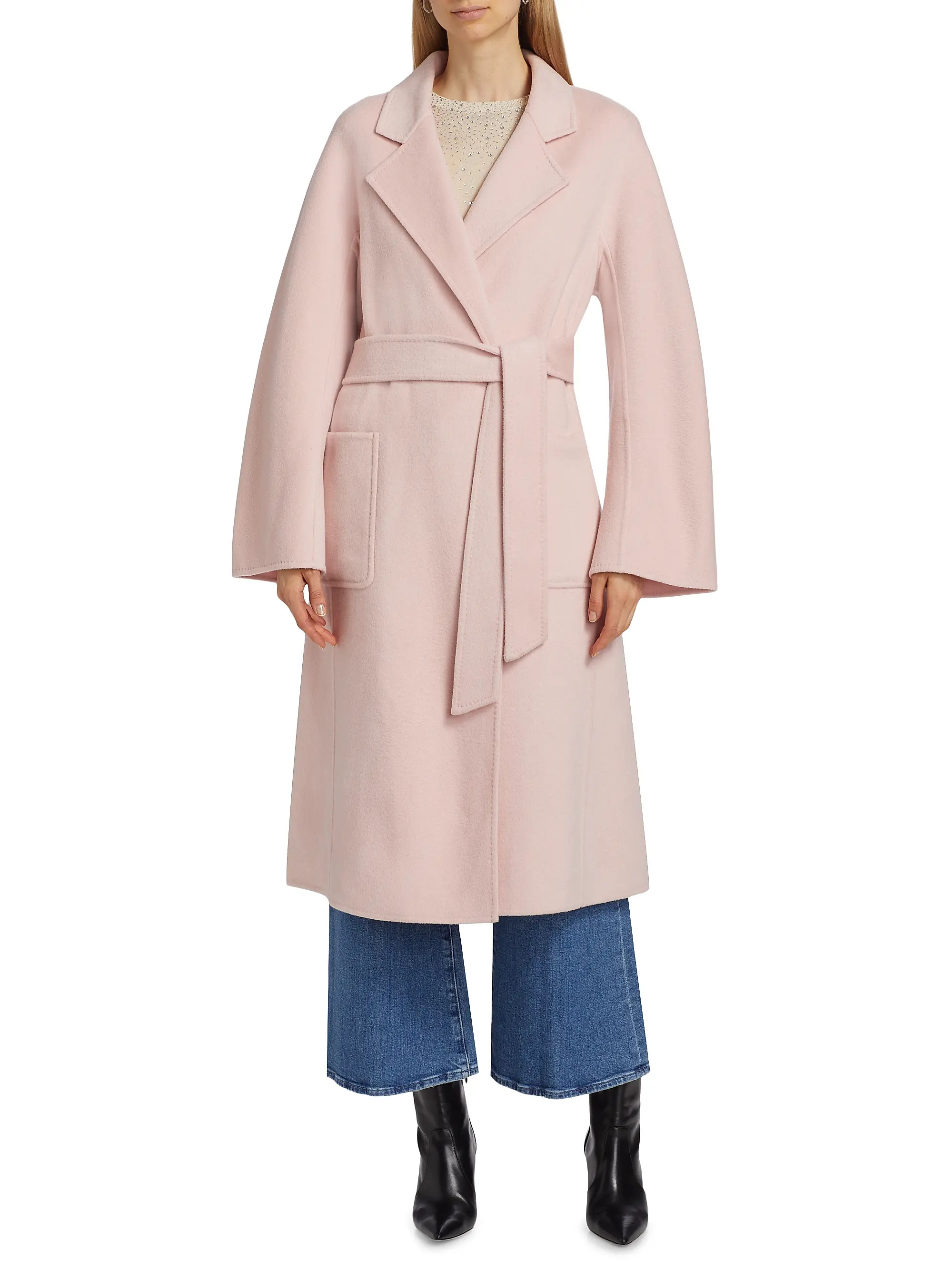 Grayson Wool Belted Coat | Saks Fifth Avenue