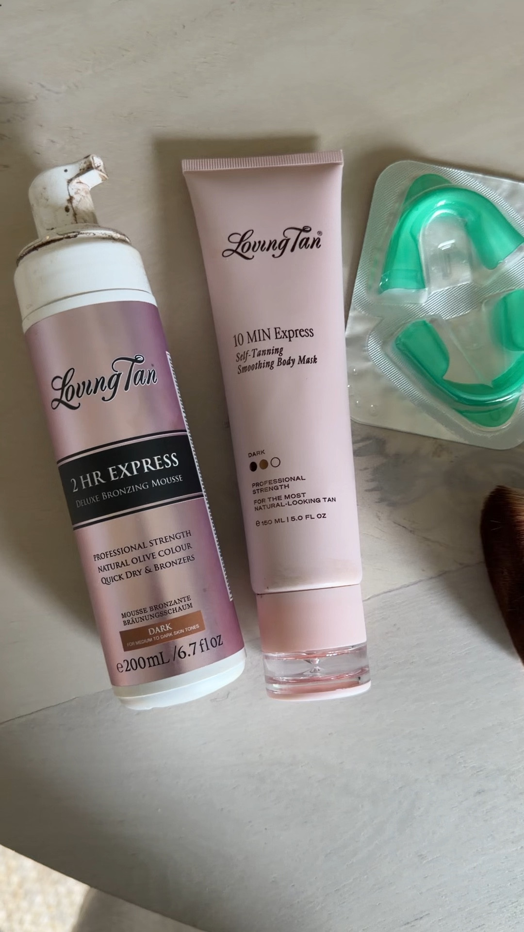 two of my must haves and the only brands I love for these beauty categories!
Self tanner and teeth whitening 

the purple tanning brush is a MUST

#LTKdayinmylife #LTKOver40 #LTKBeauty