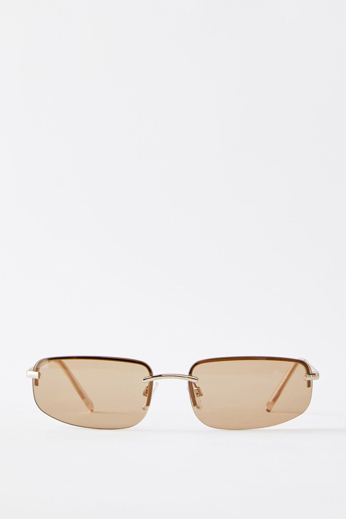 Reece Rimless Metal Sunglasses | Cotton On (US)