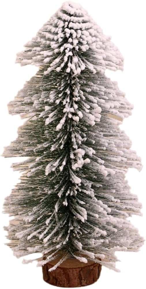 Desktop Christmas Tree Mini Spray Cedar Needle Tower Christmas Tree Desktop Small Christmas Tree ... | Amazon (US)