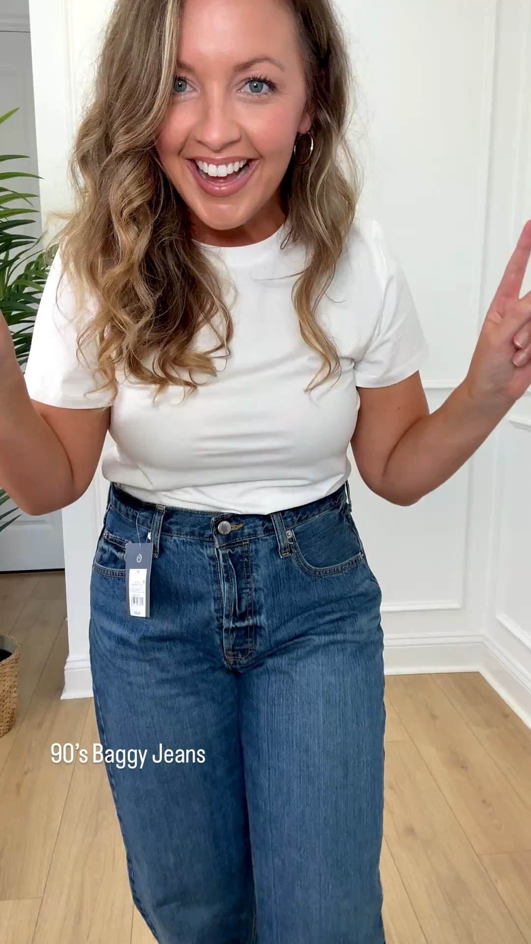 Target Jeans Try On: 90’s Baggy Jeans 
Oh boy these were a definite pass for my pear shaped petite body type! I am 5’5” Size 8/10  wearing size 10 jeans 

Target jeans try on haul, pear shaped midsize jeans, 90s baggy jeans on petite frame , Target denim sale , jeans , Target try on #targetjeans #targetstyle #targetsale

#LTKFindsUnder50 #LTKMidsize #LTKPetite