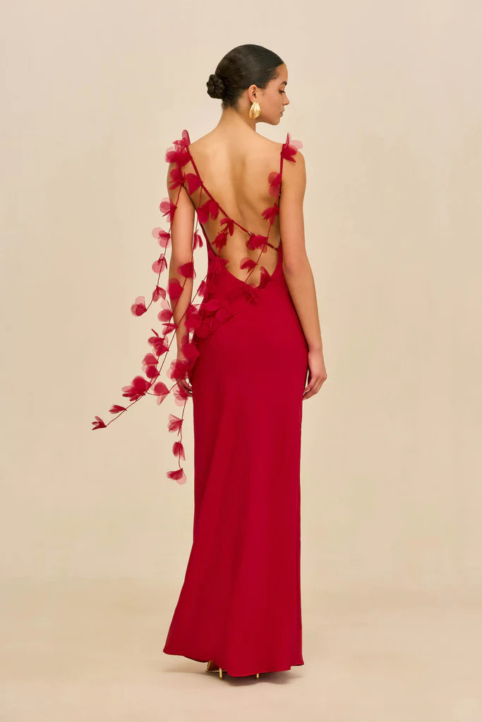 NYMERIA GOWN - MERLOT | Cult Gaia - US