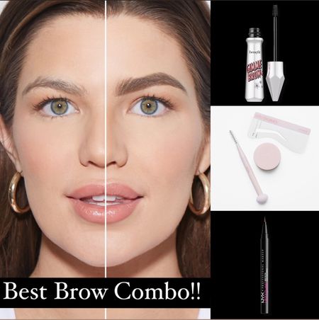 Best Brow Combo!!

I start with the Trio Brow stencil and pomade to create shape and fill in the sparse areas.

Next I use the Gimme Brow Volumizing Gel from Benefit to set them.

Lastly, I use the NYX Lift & Snatch brow pen to draw in little hairs to give a fluffy/fathered laminated brow look!

Snag all 3 below!!

#Benefit #TrioBeauty #NYX #Brow #Brows #BrowHack #Beauty #BeautyHack #HowTo #BeautyTip #BeautyTips 

#LTKstyletip #LTKunder50 #LTKbeauty
