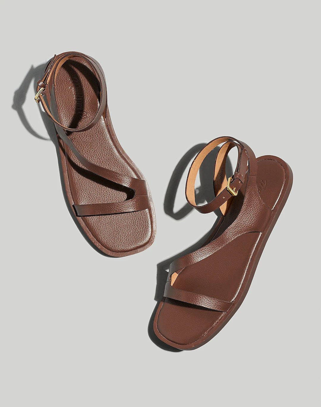 The Mabel Asymmetric-Strap Sandal | Madewell