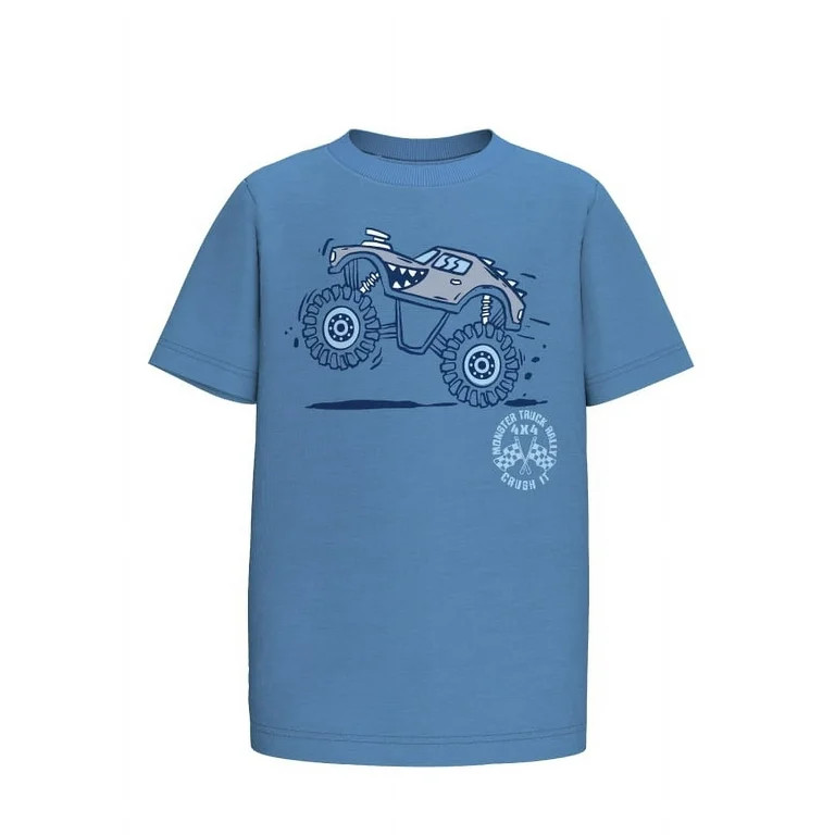 Garanimals Toddler Boy Short Sleeve Graphic T-Shirt, Sizes 18M-5T | Walmart (US)