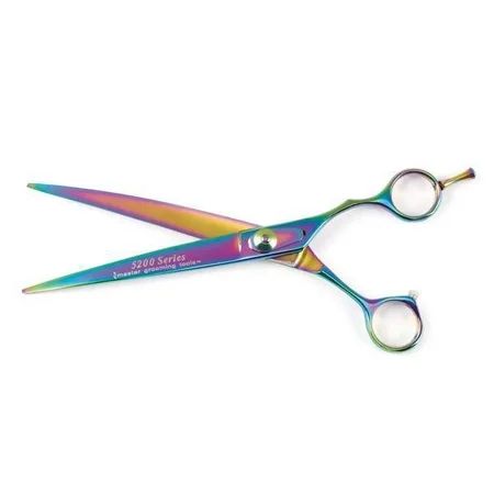Professional Quality Dog Grooming Rainbow Series Curved Steel Shears Pick Size (Full Set - All 3 She | Walmart (US)