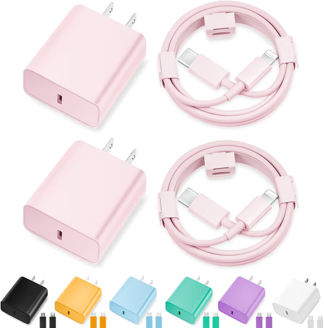 iPhone Charger Type C Fast Charger Block 6FT USB C to Lightning Cable Compatible for iPhone 14/13... | Amazon (US)