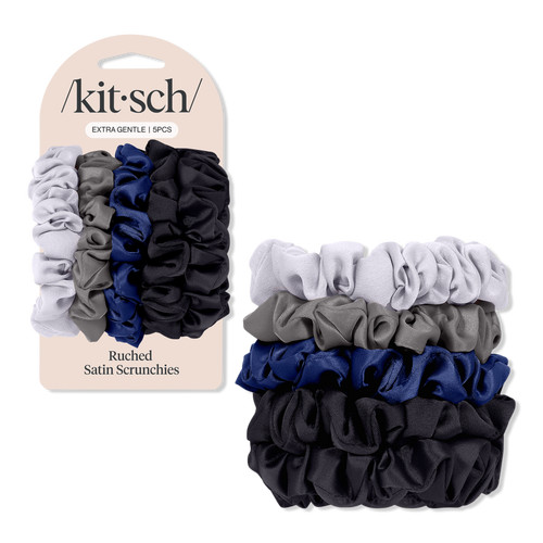 Midnight Satin Petite Scrunchies Set - Kitsch | Ulta Beauty | Ulta