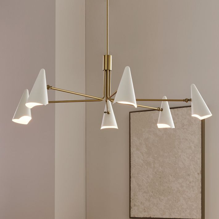 Coco Round Chandelier (54") | West Elm (US)