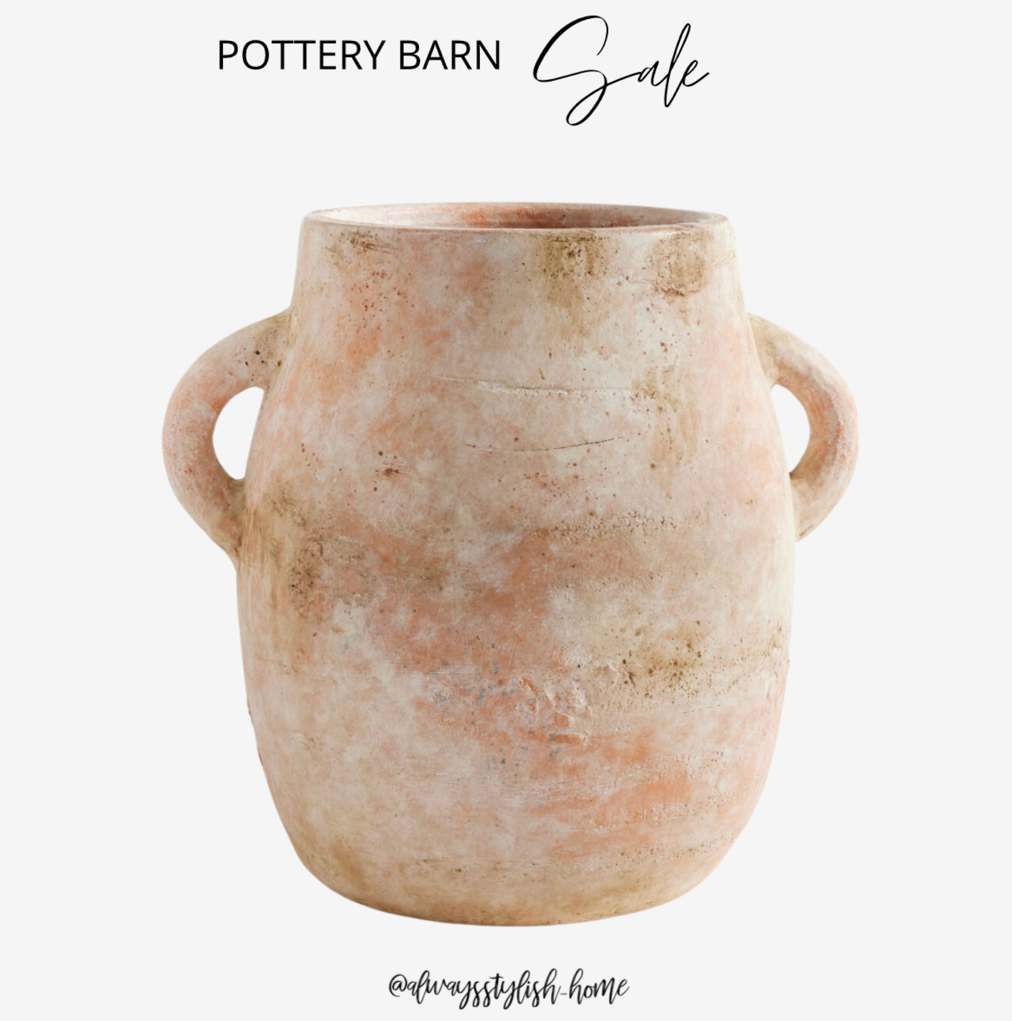 Pottery barn sale! Terracotta vase, urn vase, artisan vase, home decor

#LTKhome