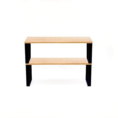 SbS Stackable, Kitchen Cabinet and Pantry Organizer, Modular Shelves. 2 Shelves (15.5 inch) | Amazon (US)