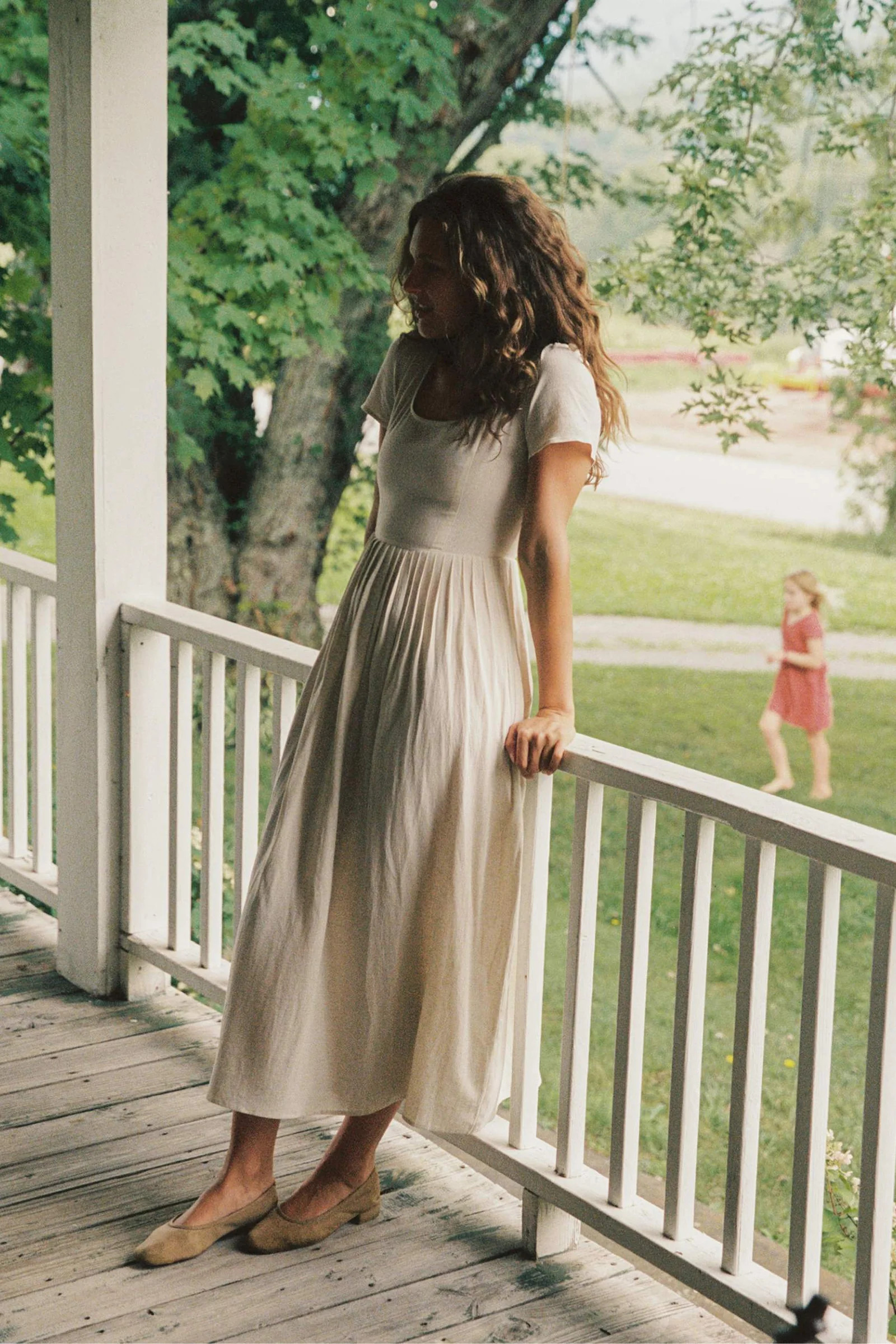 The Scarlet Dress | Eggshell | Christy Dawn