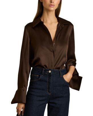 Hailey Silk Shirt | Bloomingdale's (US)