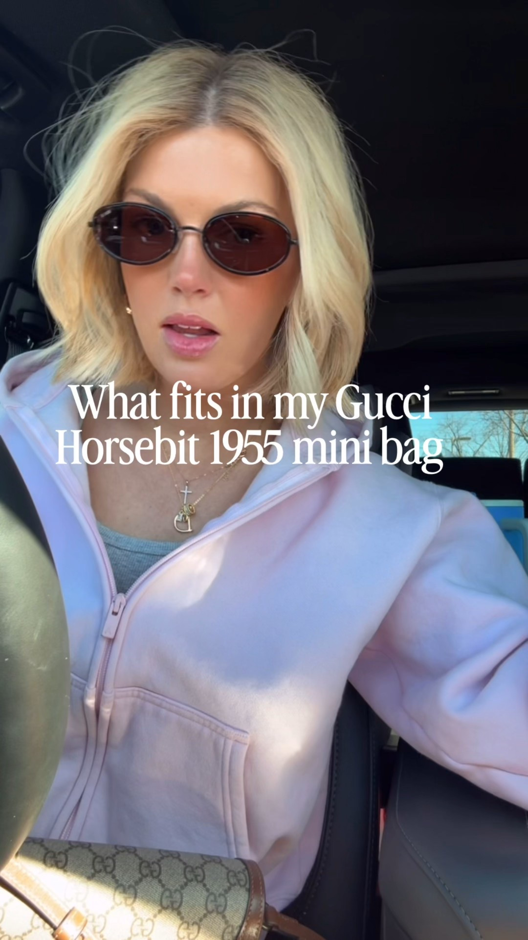 What fits in my Gucci Horsebit 1955 mini bag! 