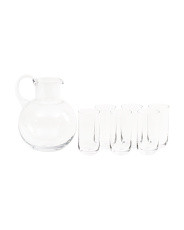 7pc Tabletop Pitcher And Glasses Set | Luxury Gifts | Marshalls | Marshalls